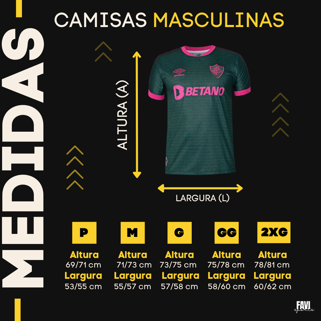 camisa fluminense cartola tamanho